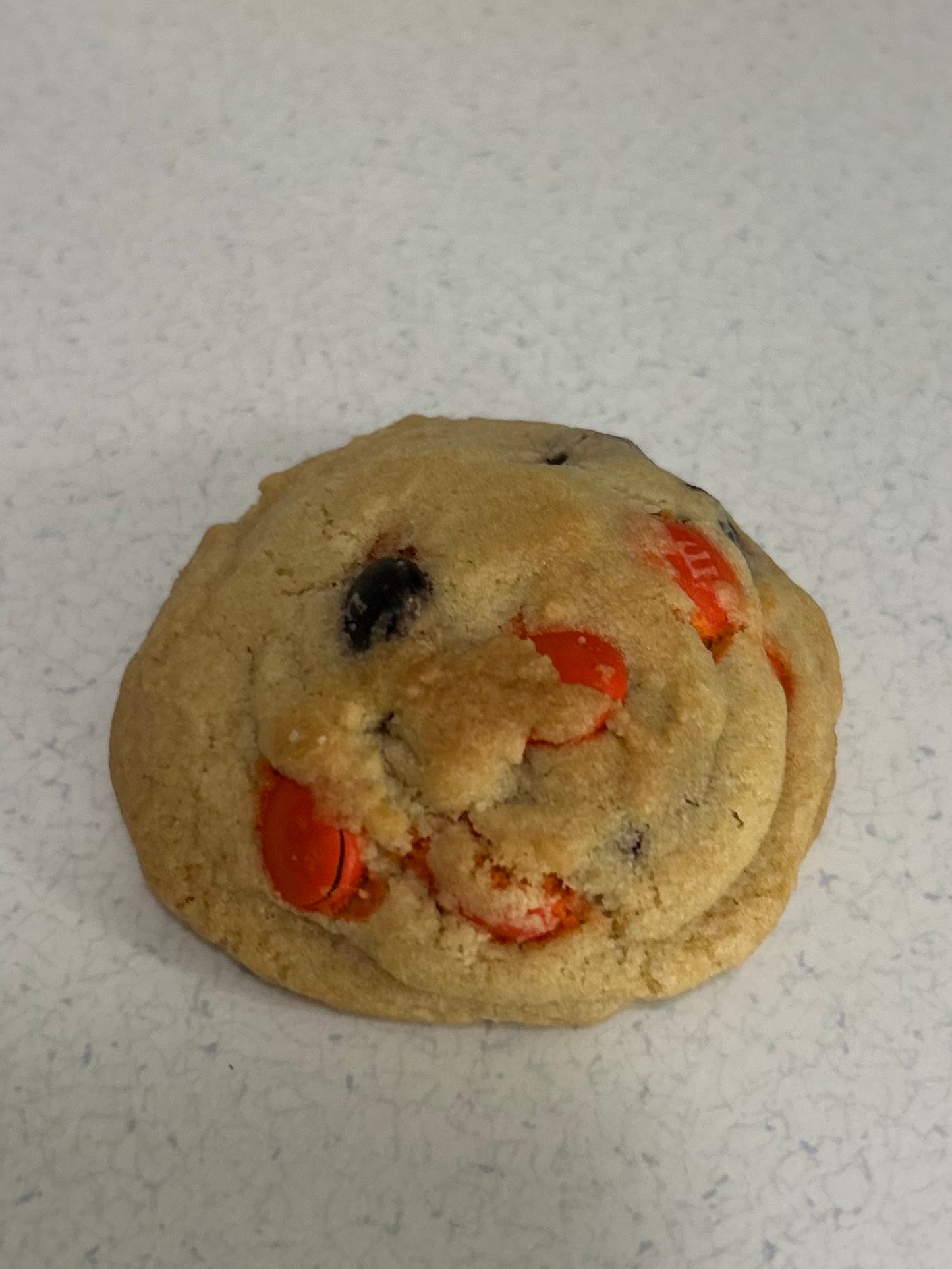 Seasonal M&M Cookies