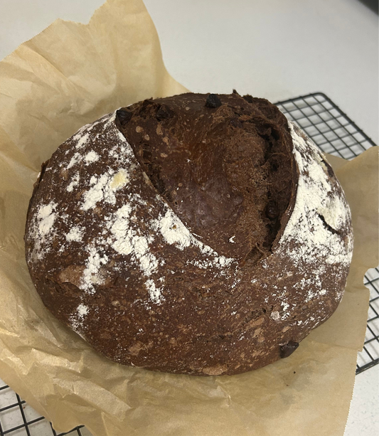 Chocolate Sourdough Loaf